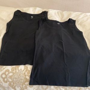 Two Uniqlo tank tops